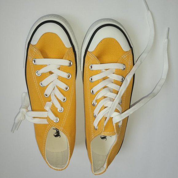 yellow sneakers - Picture 1 of 3